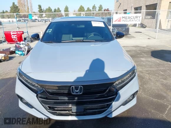 ✅ 2021 Honda Accord Sport • VIN: 1HGCV2F32MA022286 • Lot: 43834831. Listed on IAAI with 63,682 mi. Free auction sales archive from the USA and detailed vehicle history report at DreamBid. Image 12.