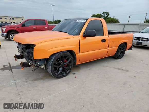 2007 Chevrolet Silverado 1500 Work Truck with VIN 1GCEC14VX7Z180618, listed as a Copart auction lot 63578245 with 199,132 mi miles and Salvage title. Bid and sale history available at DreamBid. Image 1.