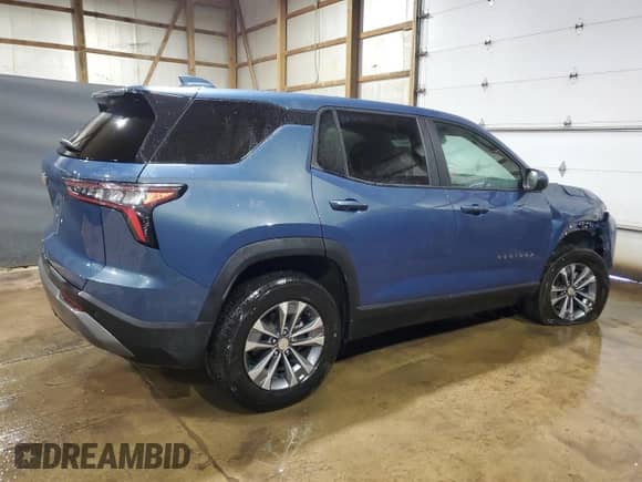 ✅ 2025 Chevrolet Equinox FWD LT • VIN: 3GNAXHEGXSL206296 • Лот: 63621155. Размещён на Copart с пробегом 12 977 миль миль. Получите бесплатный доступ к архиву аукционных продаж из США и посмотрите подробный отчёт об истории автомобиля на DreamBid. Изображение 3.