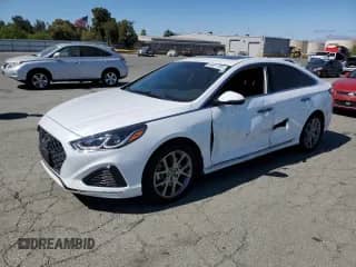 2018 Hyundai Sonata Limited with VIN 5NPE34AB2JH693971, listed as a Copart auction lot 64451795 with 81,838 mi miles and Salvage title. Bid and sale history available at DreamBid. Image 1.