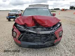 2023 Chevrolet Blazer RS with VIN 3GNKBERS2PS168124, listed as a Copart auction lot 64123754 with 7,291 mi miles and Salvage title. Bid and sale history available at DreamBid. Image 5.