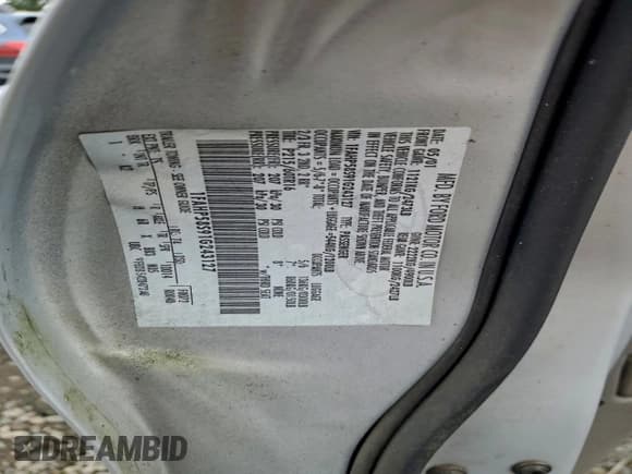 ✅ 2001 Ford Taurus SE Standard • VIN: 1FAHP58S91G243127 • Лот: 93255515. Опубликован ранее на Copart с пробегом 229 181 миль. Бесплатный доступ к архиву аукционных продаж из США и подробный отчёт об истории автомобиля на DreamBid. Изображение 14.