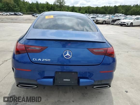 2024 Mercedes-Benz CLA 250 с VIN W1K5J4GB1RN471081, выставлен на аукционе Copart как лот 68172935 с пробегом Не указан миль и Списание • Salvage title. История ставок и продаж доступна на DreamBid. Изображение 6.