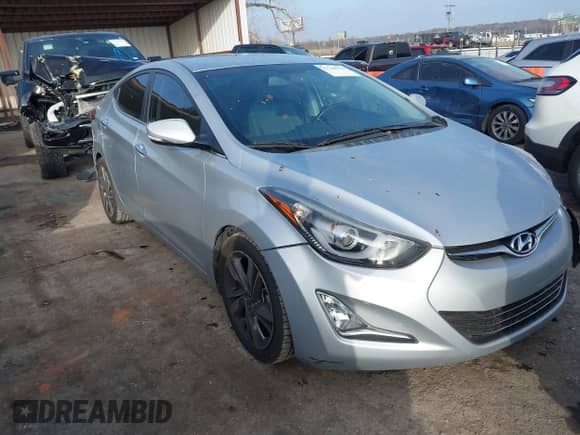 2014 Hyundai Elantra SE with VIN 5NPDH4AE0EH459518, listed as a IAAI auction lot 41248756 with 89,518 mi miles and . Bid and sale history available at DreamBid. Image 1.