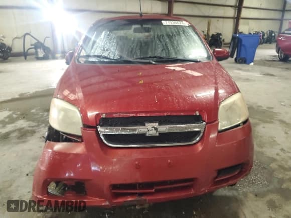 ✅ 2010 Chevrolet Aveo 1LT • VIN: KL1TD5DE4AB048635 • Lot: 71936674. Wystawiony na Copart z przebiegiem Nie podano. Bezpłatny archiwum sprzedaży aukcyjnych z USA i szczegółowy raport historii pojazdu na DreamBid. Zdjęcie 5.