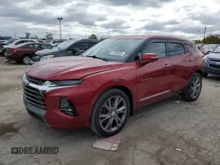 ✅ 2021 Chevrolet Blazer Premier • VIN: 3GNKBLRS0MS541080 • Lot: 75990264. Listed on Copart with 33,371 mi miles. Access the free auction sales archive from the USA and view a detailed vehicle history report at DreamBid. Image 1.
