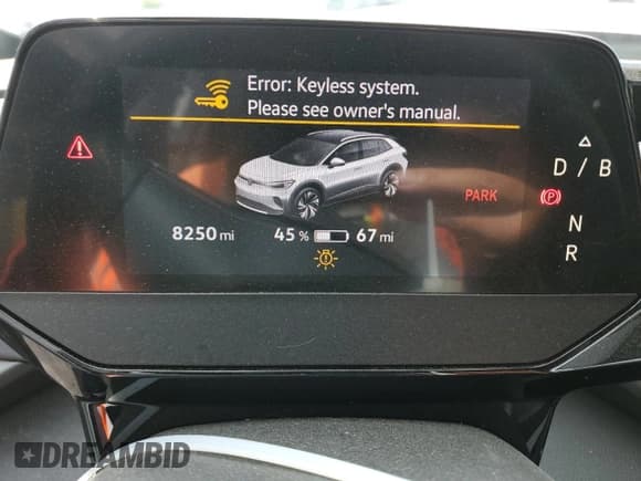 ✅ 2024 Volkswagen ID.4 S • VIN: 1V25MPE81RC005252 • Lot: 86506785. Listed on Copart with 8,250 mi. Free auction sales archive from the USA and detailed vehicle history report at DreamBid. Image 9.