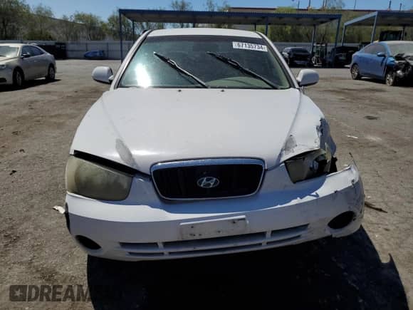 2003 Hyundai Elantra GLS with VIN KMHDN45D93U615368, listed as a Copart auction lot 67135734 with 316,741 mi miles and Salvage title. Bid and sale history available at DreamBid. Image 5.