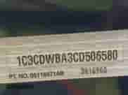 2012 Dodge Caliber SE z VIN 1C3CDWBA3CD506580, wystawiony jako IAAI lot #41435322 z przebiegiem 108 385 mil mil oraz . Historia ofert i sprzedaży dostępna na DreamBid. Obrazek 9.