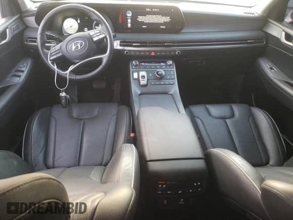 2023 Hyundai Palisade Limited с VIN KM8R54GE6PU522194, выставлен на аукционе Copart как лот 76171104 с пробегом 8 513 миль миль и На запчасти • Non repairable. История ставок и продаж доступна на DreamBid. Изображение 8.