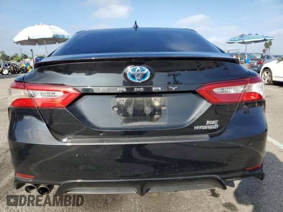 2020 Toyota Camry Hybrid SE с VIN 4T1G31AK6LU533572, выставлен на аукционе Copart как лот 81991585 с пробегом 89 515 миль миль и Списание • Salvage title. История ставок и продаж доступна на DreamBid. Изображение 6.