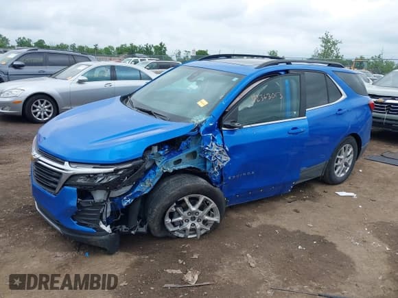 ✅ 2024 Chevrolet Equinox LT • VIN: 3GNAXKEG2RL264815 • Lot: 42363013. Listed on IAAI with 23,692 mi. Free auction sales archive from the USA and detailed vehicle history report at DreamBid. Image 17.