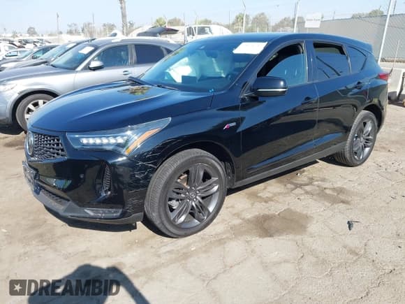 ✅ 2023 Acura RDX w/A-Spec Package • VIN: 5J8TC1H63PL000653 • Lot: 43111737. Listed on IAAI with 21,801 mi. Free auction sales archive from the USA and detailed vehicle history report at DreamBid. Image 2.