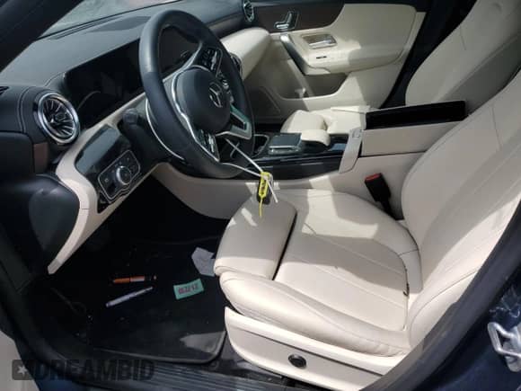 2023 Mercedes-Benz CLA 250 with VIN W1K5J4GB4PN407033, listed as a Copart auction lot 64863665 with 17,456 mi miles and Salvage title. Bid and sale history available at DreamBid. Image 7.