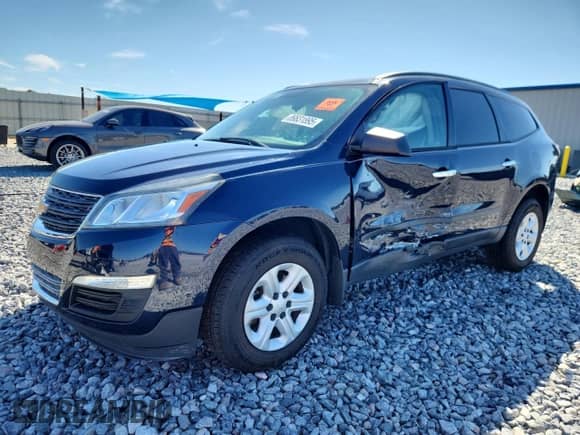 2017 Chevrolet Traverse LS with VIN 1GNKRFED2HJ224820, listed as a Copart auction lot 89831895 with 86,147 mi miles and Salvage title. Bid and sale history available at DreamBid. Image 1.