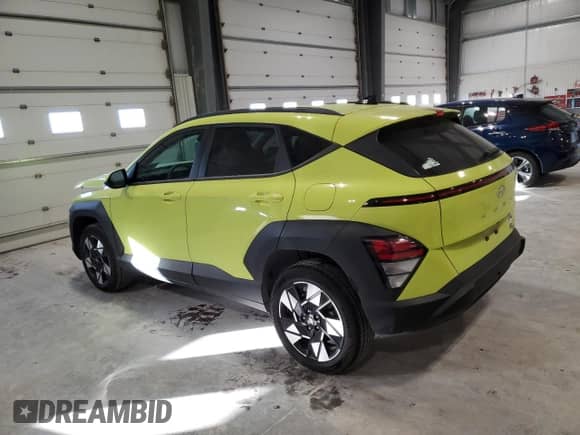 2024 Hyundai Kona SEL with VIN KM8HCCAB3RU075689, listed as a Copart auction lot 82377954 with 11,149 mi miles and Salvage title. Bid and sale history available at DreamBid. Image 2.