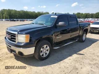 2011 GMC Sierra 1500 SLE with VIN 3GTP1VE05BG368495, listed as a Copart auction lot 71868855 with 195,307 mi miles and Clean title. Bid and sale history available at DreamBid. Image 1.