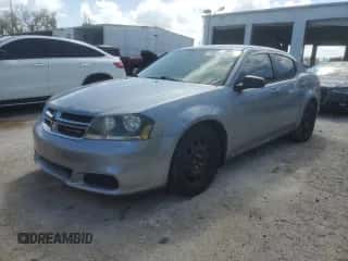 2014 Dodge Avenger SE с VIN 1C3CDZABXEN130419, выставлен на аукционе Copart как лот 74018944 с пробегом 59 928 миль миль и Списание • Salvage title. История ставок и продаж доступна на DreamBid. Изображение 1.