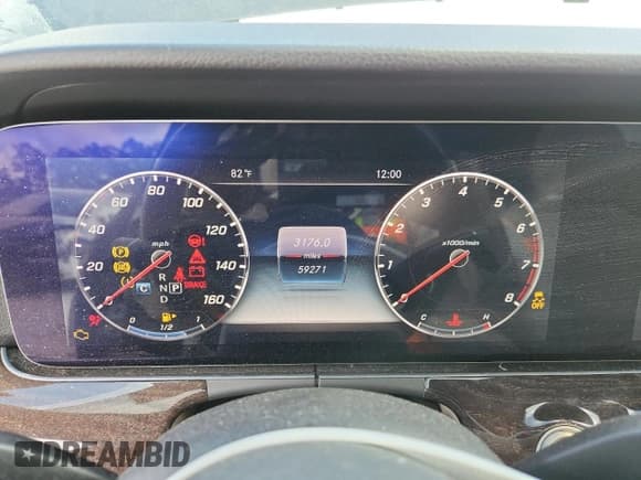 ✅ 2020 Mercedes-Benz E 350 • VIN: WDDZF8DB2LA731713 • Lot: 85555065. Listed on Copart with 59,271 mi. Free auction sales archive from the USA and detailed vehicle history report at DreamBid. Image 9.