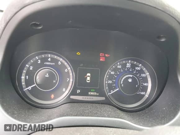 2016 Hyundai Azera с VIN KMHFG4JGXGA505987, выставлен на аукционе Copart как лот 87598765 с пробегом 93 603 миль миль и Списание • Salvage title. История ставок и продаж доступна на DreamBid. Изображение 9.