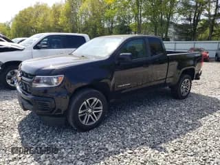 ✅ 2021 Chevrolet Colorado 4WD Work Truck • VIN: 1GCHTBENXM1256639 • Lot: 52437585. Wystawiony na Copart z przebiegiem 87 334 mil. Bezpłatny archiwum sprzedaży aukcyjnych z USA i szczegółowy raport historii pojazdu na DreamBid. Zdjęcie 1.