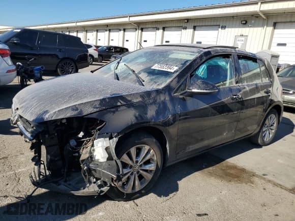 ✅ 2020 Volkswagen Golf TSI • VIN: 3VWG57AU7LM002403 • Lot: 77552394. Wystawiony na Copart z przebiegiem 50 238 mil. Bezpłatny archiwum sprzedaży aukcyjnych z USA i szczegółowy raport historii pojazdu na DreamBid. Zdjęcie 1.