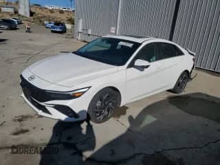 2024 Hyundai Elantra Limited with VIN KMHLP4DG9RU833367, listed as a Copart auction lot 90042445 with 37,511 mi miles and Salvage title. Bid and sale history available at DreamBid. Image 1.