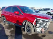 ✅ 2022 Mitsubishi Eclipse Cross ES • VIN: JA4ASUAA0NZ001837 • Lot: 41096518. Listed on IAAI with 91,117 mi. Free auction sales archive from the USA and detailed vehicle history report at DreamBid. Image 1.