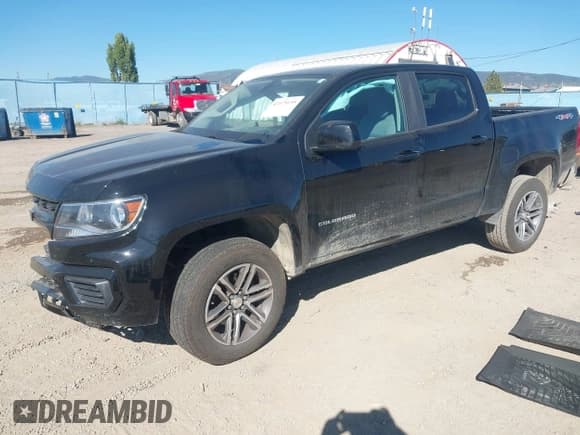 ✅ 2022 Chevrolet Colorado 4WD Work Truck • VIN: 1GCGTBEN8N1226293 • Lot: 43375135. Listed on IAAI with 53,145 mi. Free auction sales archive from the USA and detailed vehicle history report at DreamBid. Image 18.