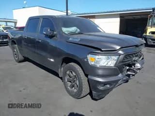 2022 Ram 1500 Big Horn с VIN 1C6RREMT5NN464367, выставлен на аукционе IAAI как лот 43481499 с пробегом 37 253 миль миль и . История ставок и продаж доступна на DreamBid. Изображение 1.