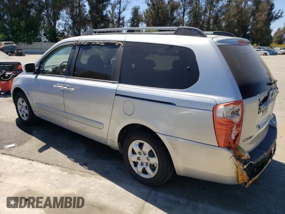 ✅ 2007 Kia Sedona EX • VIN: KNDMB233376161592 • Lot: 69476875. Wystawiony na Copart z przebiegiem 106 259 mil. Bezpłatny archiwum sprzedaży aukcyjnych z USA i szczegółowy raport historii pojazdu na DreamBid. Zdjęcie 2.