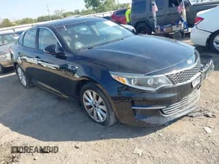 ✅ 2016 Kia Optima EX • VIN: 5XXGU4L33GG057785 • Lot: 43356213. Listed on IAAI with 138,803 mi. Free auction sales archive from the USA and detailed vehicle history report at DreamBid. Image 1.