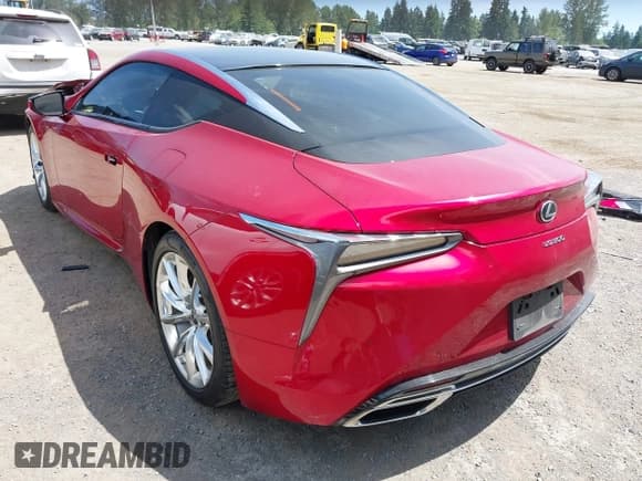 ✅ 2018 Lexus LC 500h • VIN: JTHHP5AY0JA003491 • Lot: 42497979. Wystawiony na IAAI z przebiegiem 56 313 mil. Bezpłatny archiwum sprzedaży aukcyjnych z USA i szczegółowy raport historii pojazdu na DreamBid. Zdjęcie 3.