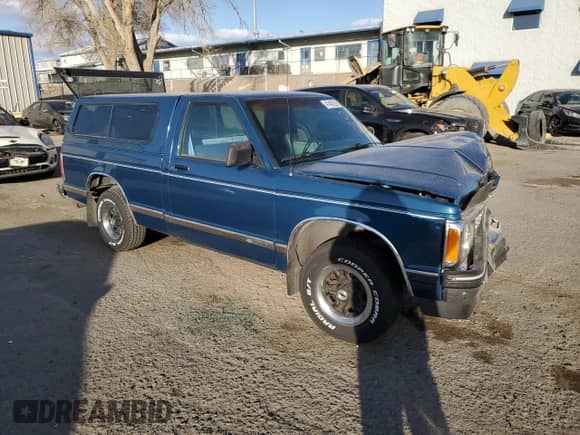 1991 Chevrolet S-10 с VIN 1GCCS14E2M8171195, выставлен на аукционе Copart как лот 47487625 с пробегом 16 184 миль миль и Списание • Salvage title. История ставок и продаж доступна на DreamBid. Изображение 4.