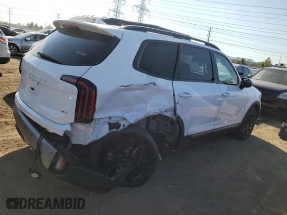 ✅ 2023 Kia Telluride EX X-Line • VIN: 5XYP3DGC4PG354668 • Lot: 81881115. Listed on Copart with 28,877 mi. Free auction sales archive from the USA and detailed vehicle history report at DreamBid. Image 3.
