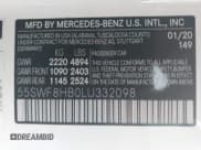 ✅ 2020 Mercedes-Benz C 63 S AMG • VIN: 55SWF8HB0LU332098 • Лот: 41132942. Опубликован ранее на IAAI с пробегом 52 892 миль. Бесплатный доступ к архиву аукционных продаж из США и подробный отчёт об истории автомобиля на DreamBid. Изображение 9.