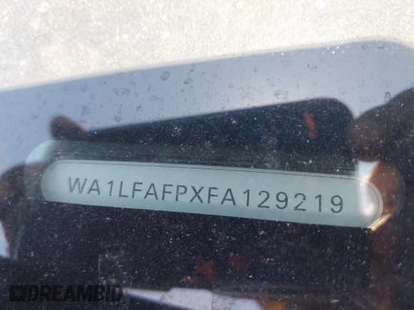 ✅ 2015 Audi Q5 Premium Plus • VIN: WA1LFAFPXFA129219 • Lot: 42171585. Wystawiony na IAAI z przebiegiem Nie podano. Bezpłatny archiwum sprzedaży aukcyjnych z USA i szczegółowy raport historii pojazdu na DreamBid. Zdjęcie 9.