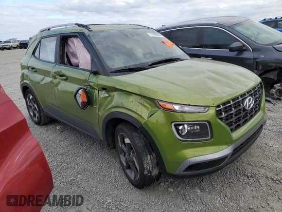 2021 Hyundai Venue SEL с VIN KMHRC8A37MU084396, выставлен на аукционе Copart как лот 71939504 с пробегом Не указан миль и Списание • Salvage title. История ставок и продаж доступна на DreamBid. Изображение 4.