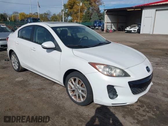 ✅ 2012 Mazda 3 S Grand Touring • VIN: JM1BL1W51C1657669 • Lot: 43557985. Listed on IAAI with Not provided. Free auction sales archive from the USA and detailed vehicle history report at DreamBid. Image 1.