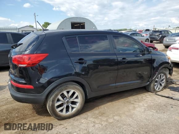 ✅ 2015 Kia Sportage LX • VIN: KNDPB3AC0F7729893 • Lot: 66356795. Listed on Copart with 223,256 mi. Free auction sales archive from the USA and detailed vehicle history report at DreamBid. Image 3.