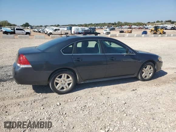 2012 Chevrolet Impala LT Fleet with VIN 2G1WG5E37C1322027, listed as a Copart auction lot 86896395 with 152,202 mi miles and Clean title. Bid and sale history available at DreamBid. Image 3.