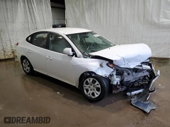 2010 Hyundai Elantra GLS z VIN KMHDU4AD8AU079101, wystawiony jako Copart lot #66076254 z przebiegiem Nie podano mil oraz Szkoda całkowita • Salvage title. Historia ofert i sprzedaży dostępna na DreamBid. Obrazek 4.