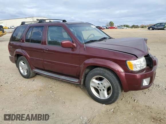 ✅ 2002 Infiniti QX4 Luxury • VIN: JNRDR09Y32W251563 • Lot: 76409483. Listed on Copart with 118,273 mi. Free auction sales archive from the USA and detailed vehicle history report at DreamBid. Image 4.