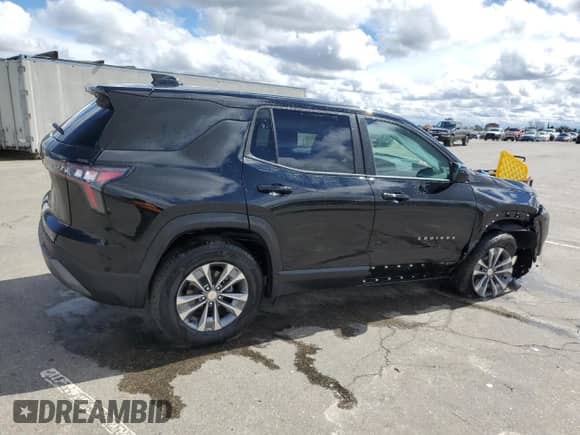 2025 Chevrolet Equinox AWD LT with VIN 3GNAXPEG1SL277719, listed as a Copart auction lot 49287695 with 267 mi miles and Clean title. Bid and sale history available at DreamBid. Image 3.