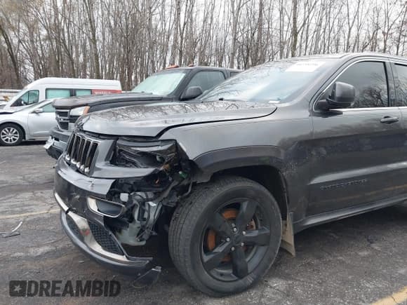 ✅ 2015 Jeep Grand Cherokee Overland • VIN: 1C4RJFCM6FC195180 • Lot: 40758296. Listed on IAAI with 77,428 mi. Free auction sales archive from the USA and detailed vehicle history report at DreamBid. Image 6.