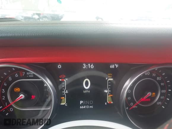 ✅ 2020 Jeep Wrangler Unlimited Rubicon • VIN: 1C4HJXFG0LW105930 • Лот: 42416479. Опубликован ранее на IAAI с пробегом 66 413 миль. Бесплатный доступ к архиву аукционных продаж из США и подробный отчёт об истории автомобиля на DreamBid. Изображение 7.