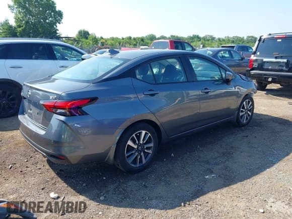 ✅ 2022 Nissan Versa SV • VIN: 3N1CN8EV4NL862412 • Lot: 42636764. Listed on IAAI with 36,777 mi. Free auction sales archive from the USA and detailed vehicle history report at DreamBid. Image 4.