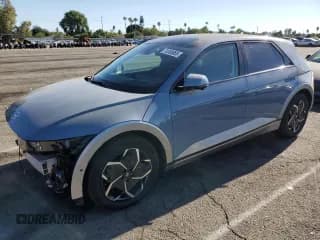 ✅ 2024 Hyundai Ioniq 5 Limited • VIN: KM8KR4DE2RU282073 • Lot: 70355955. Listed on Copart with 18,385 mi. Free auction sales archive from the USA and detailed vehicle history report at DreamBid. Image 1.