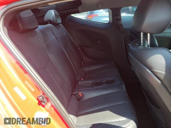 2015 Hyundai Veloster Turbo z VIN KMHTC6AE3FU235829, wystawiony jako Copart lot #65231694 z przebiegiem 96 083 mil mil oraz Szkoda całkowita • Salvage title. Historia ofert i sprzedaży dostępna na DreamBid. Obrazek 10.