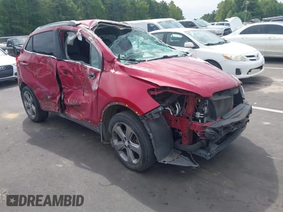 ✅ 2014 Buick Encore • VIN: KL4CJESB4EB783562 • Lot: 43057251. Wystawiony na IAAI z przebiegiem 124 949 mil. Bezpłatny archiwum sprzedaży aukcyjnych z USA i szczegółowy raport historii pojazdu na DreamBid. Zdjęcie 1.